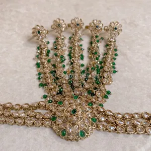 Seema Hand Harness - Green