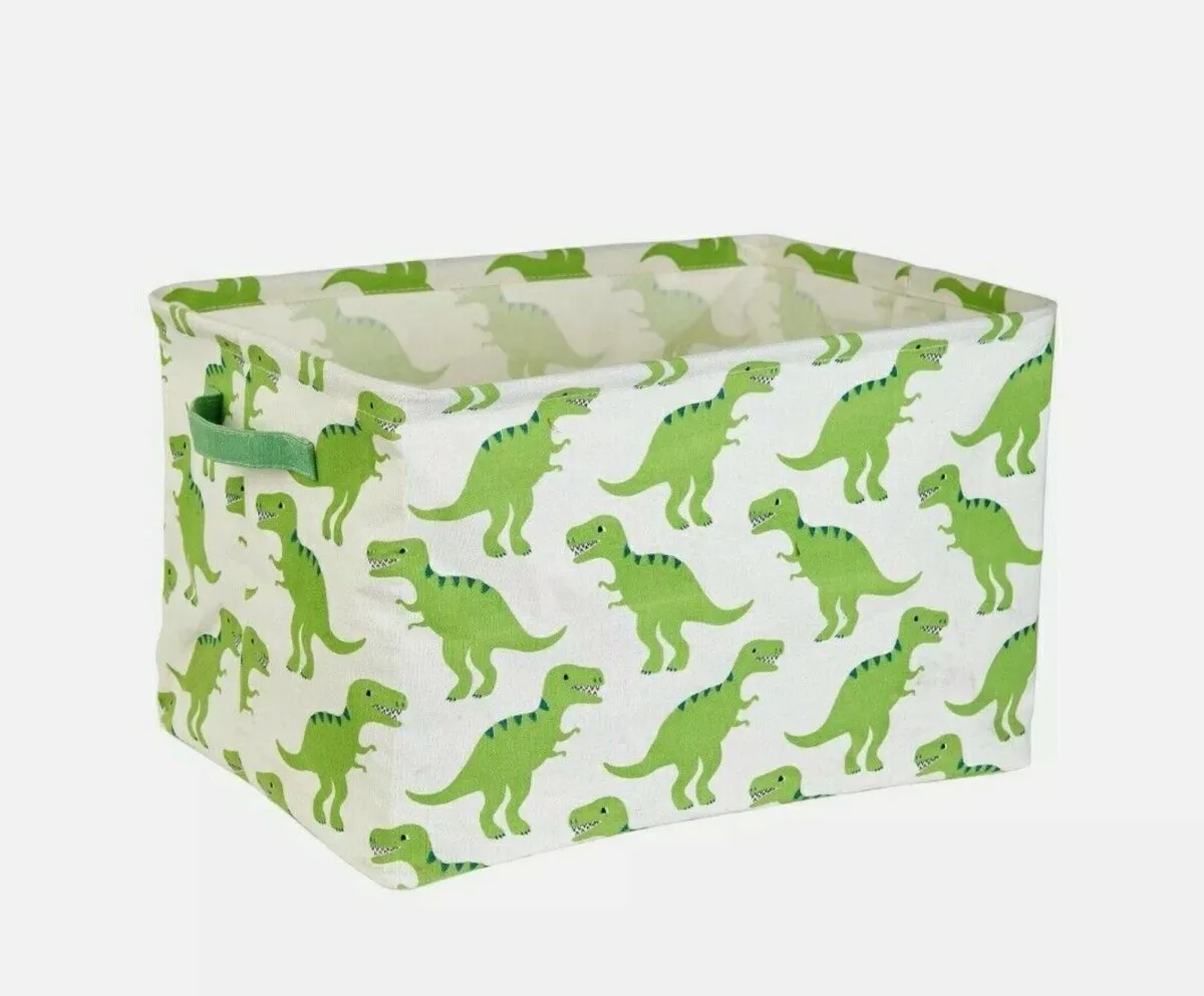 Set of 2 Dinosaur Storage Boxes