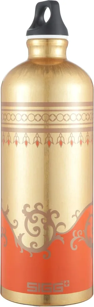 Sigg Design Water Bottle (1.0-Liters, Maha Gold)