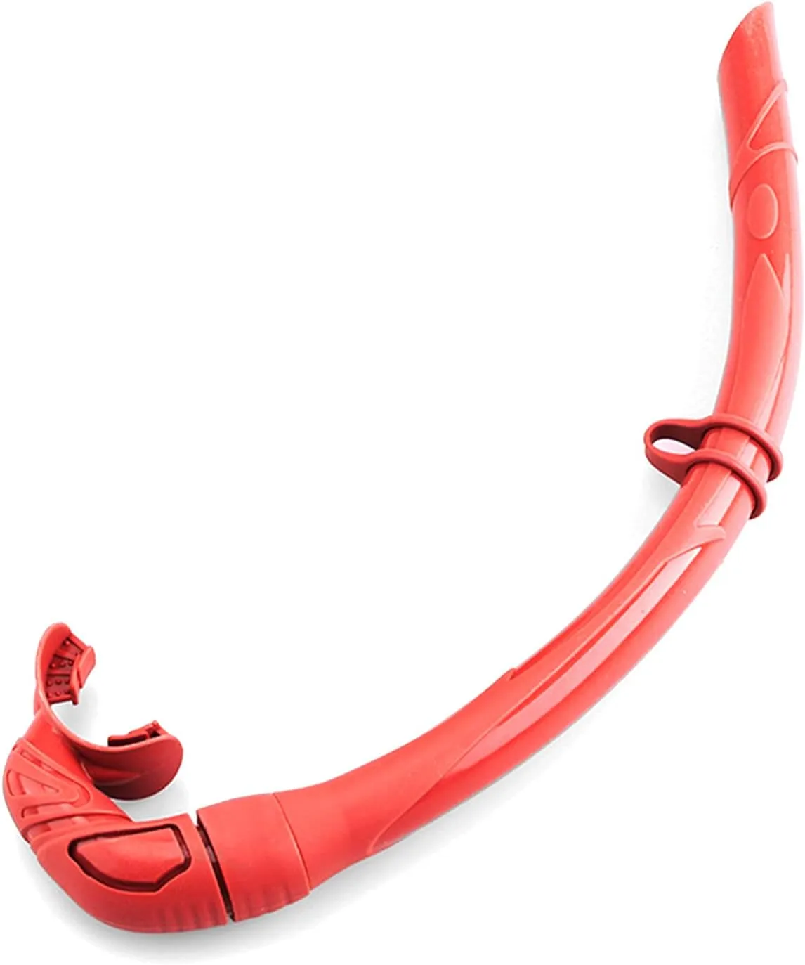 Silicone Foldable Snorkel with Compact Storage Case Women Men Roll Up Snorkel Wet Breathing Tube for Snorkeling