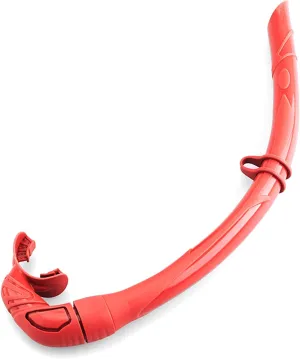 Silicone Foldable Snorkel with Compact Storage Case Women Men Roll Up Snorkel Wet Breathing Tube for Snorkeling