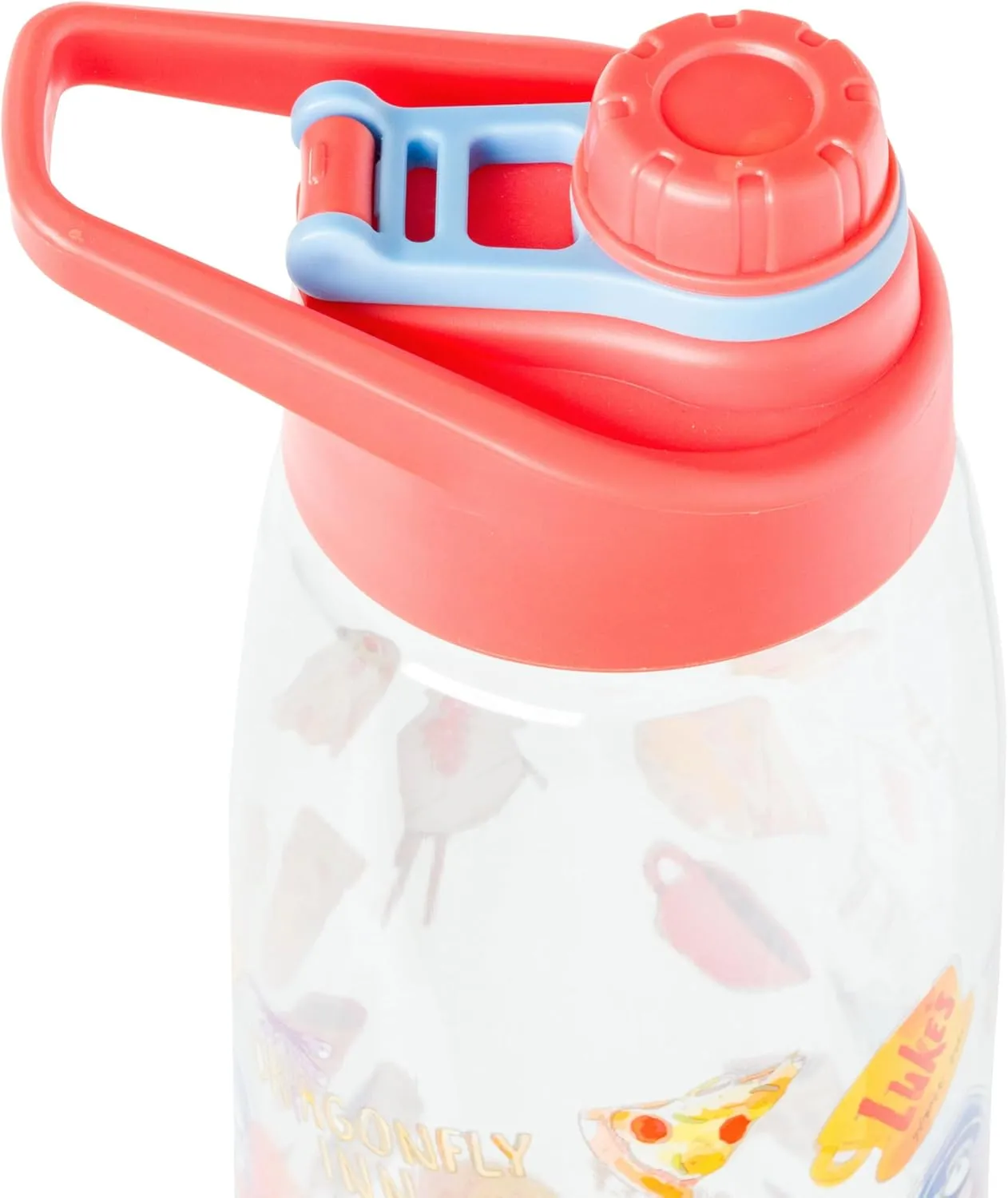 Silver Buffalo Gilmore Girls Watercolor Pattern Icons 28oz Water Bottle w/Screw Lid