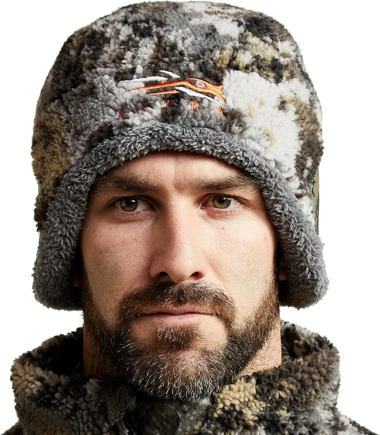 SITKA Gear Men's Fanatic Windstopper Insulated Breathable Whitetail Elevated ll Hunting Beanie