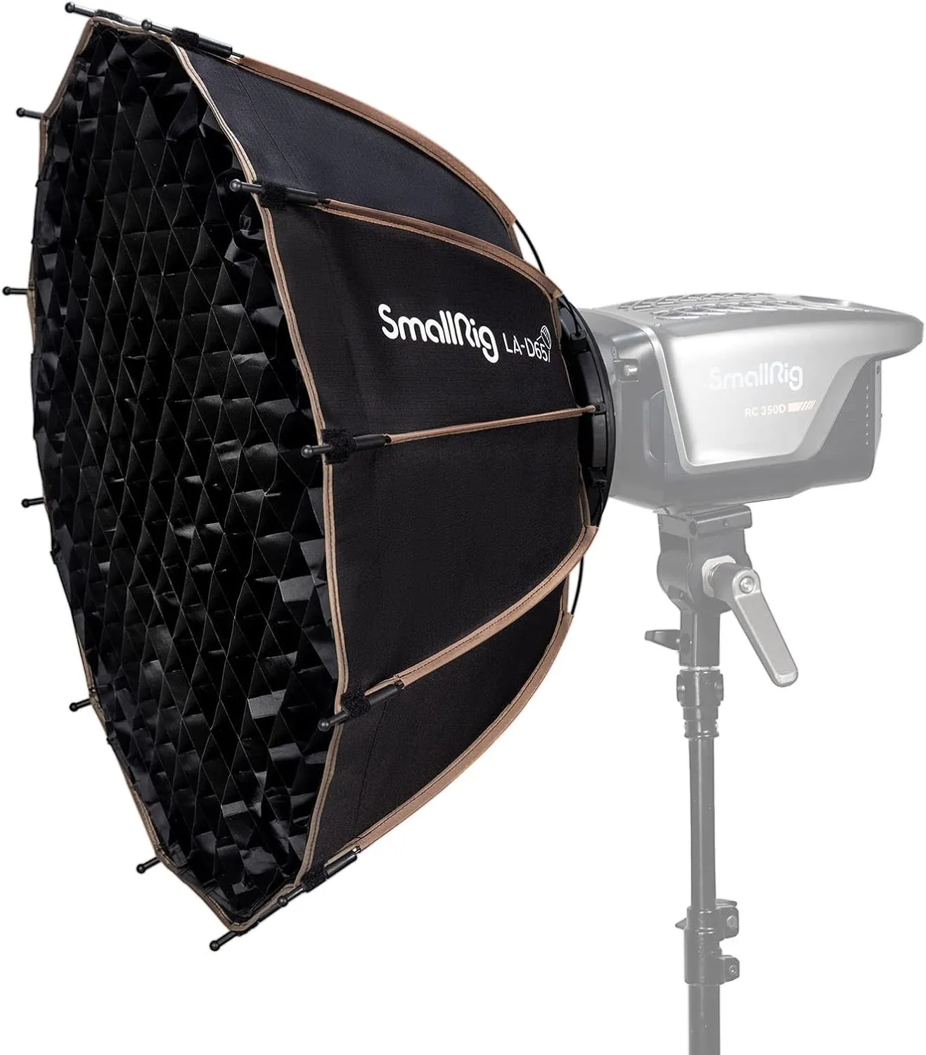 SMALLRIG Parabolic Softbox LA-D65 65cm Quick Release, Compatible with SmallRig RC 120D/RC 120B/RC 220D/RC220B and Other Bowens Mount Light
