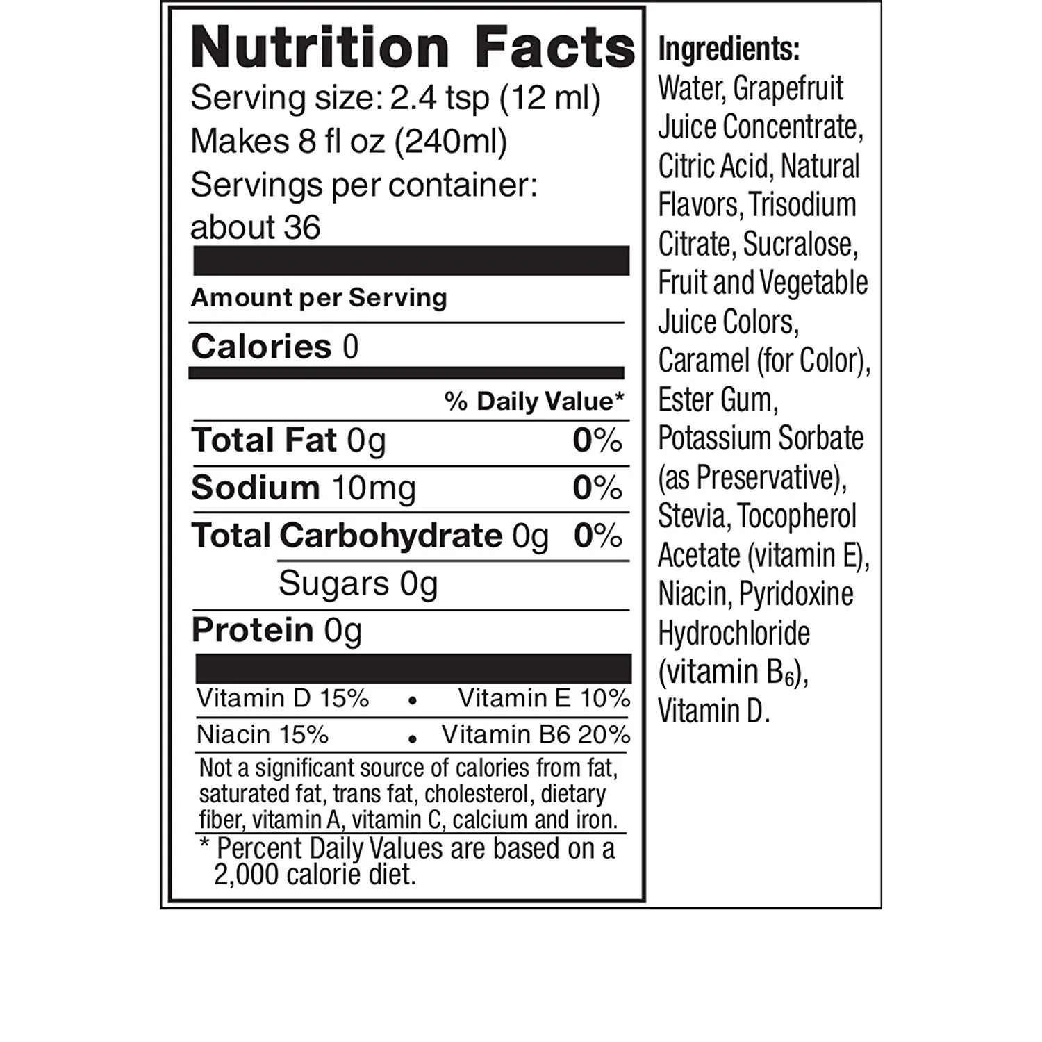 SodaStream Pink Grapefruit Zero Calorie, 14.8 Fl Oz (Pack Of 2)