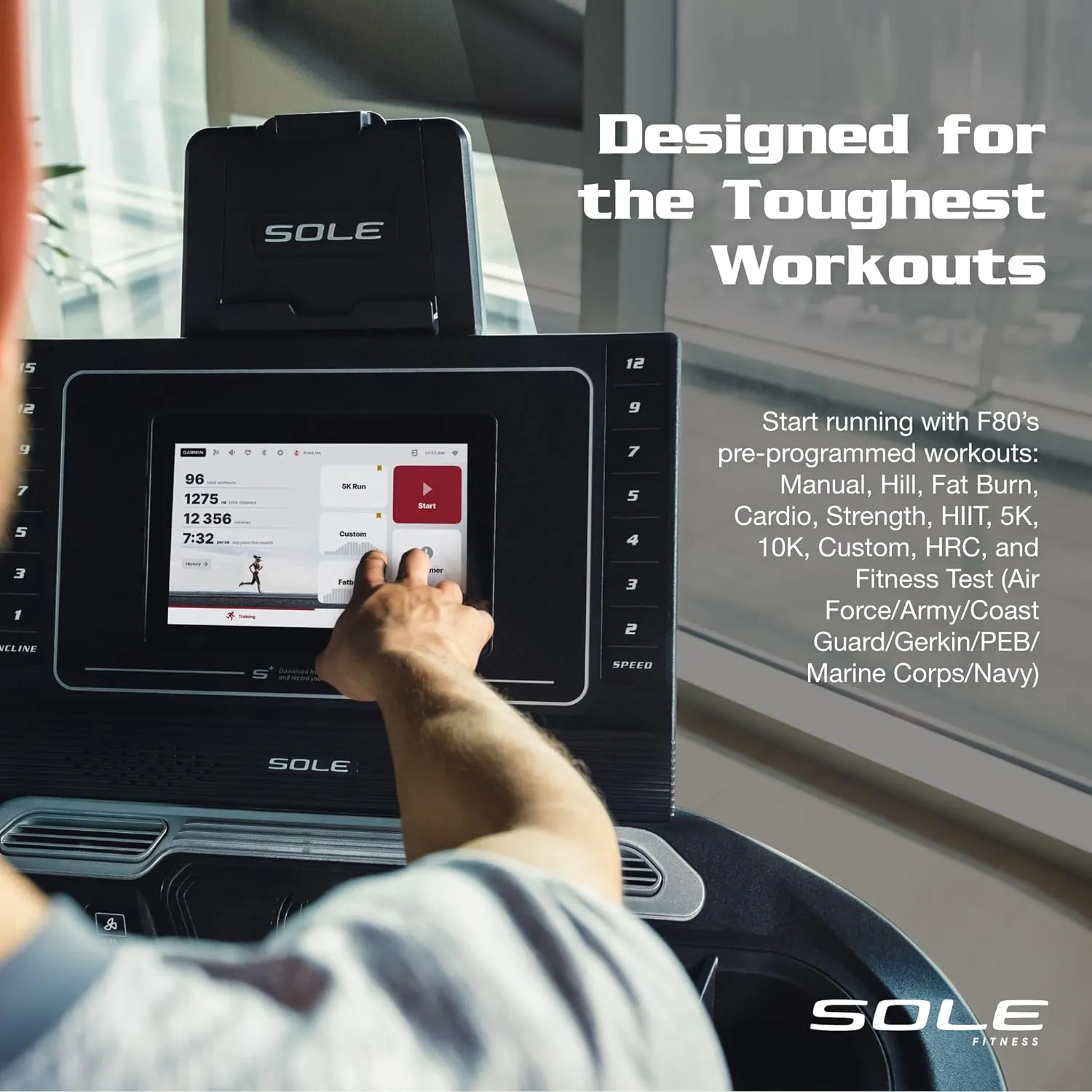 SOLE Fitness F63, F65, F80, F85, TT8 Treadmill With Incline, Bluetooth, Foldable Option - For Home, Work From Home Fitness, Running and Walking