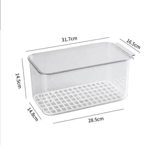 Space Saver Fridge Organizers - Container Storage Solutions for Smart Kitchen Storage