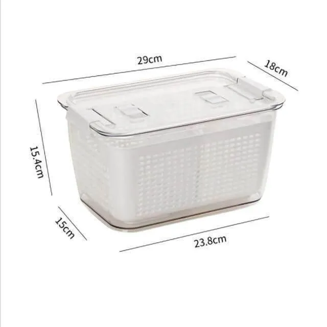 Space Saver Fridge Organizers - Container Storage Solutions for Smart Kitchen Storage