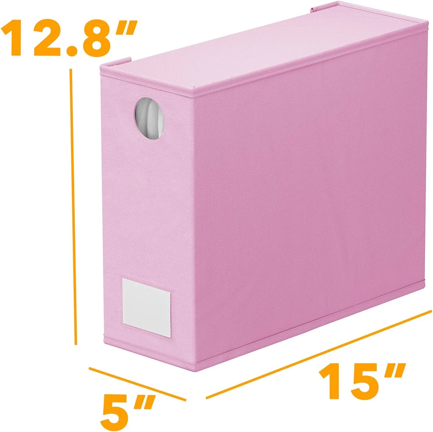 SpaceAid 8 Pack Bed Sheet Organizers and Storage, Foldable Organizer for Linen Closet, Set Folder Keeper with Window XL (Queen & King Size) Bedding Container (Pink, 8 Pack)