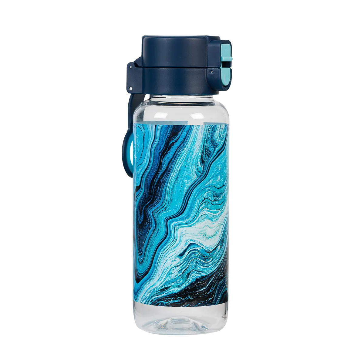 Spencil Big Kids Drink Bottle Ocean Marble