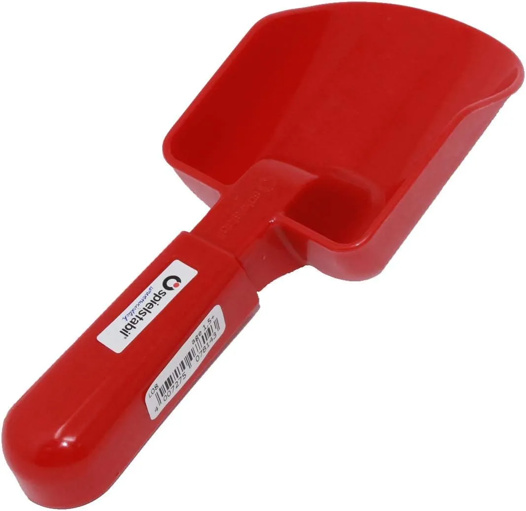 Spielstabil 3 Pack - Small Sand Scoops 3 - Includes Red, Blue and Yellow Beach Toy Shovel - Made in Germany…