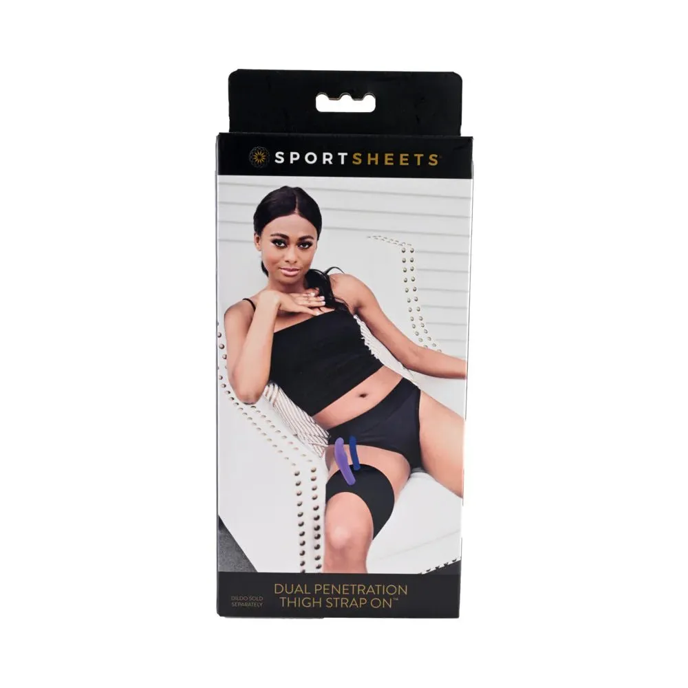 Sportsheets Dual Penetration Strap-On Thigh Harness