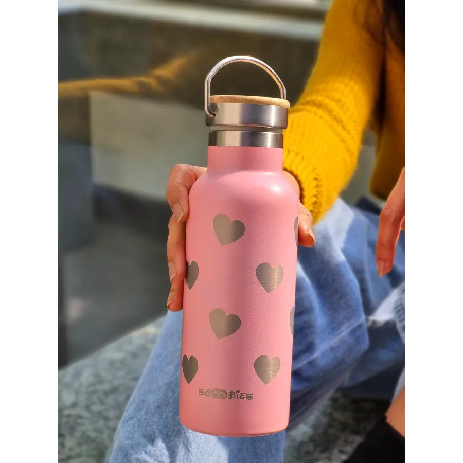 Stainless Steel Bottle - Planet Heart