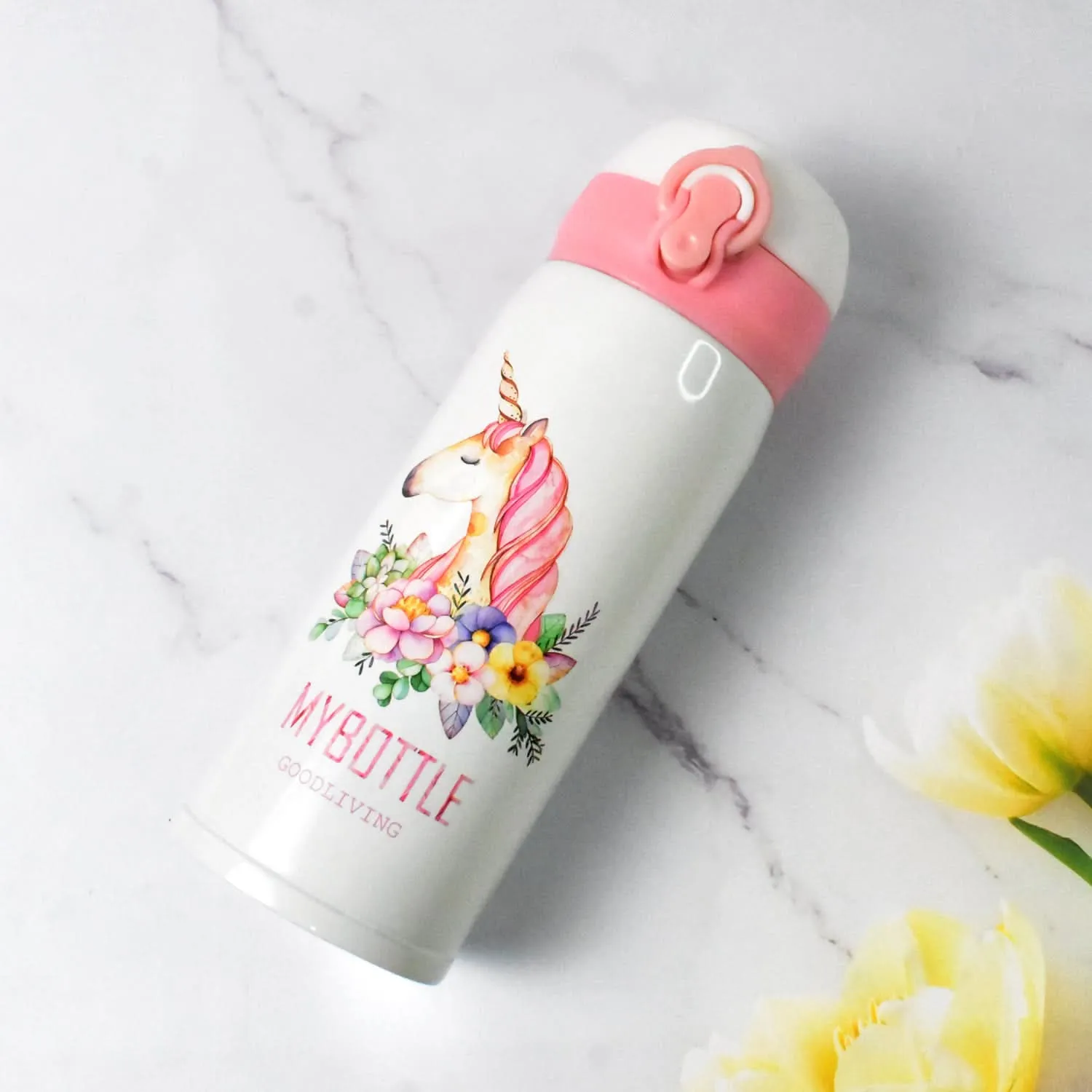 Stainless Steel Insulated Vacuum Water Bottle (350 Ml Approx)