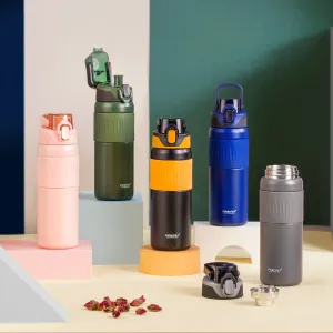 Stainless steel water-bottle.(590mL,450mL)