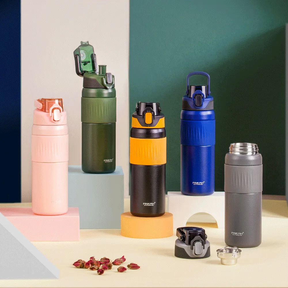 Stainless steel water-bottle.(590mL,450mL)