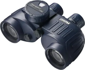 Steiner 7x50 Navigator Pro Binoculars with 7X Magnification, High Contrast Optics, Floating Prism System, Sports-Auto Focus, Delivers Excellent Image Clarity, with Compass
