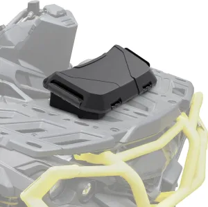 Storage Cargo Box for Outlander & Can-Am, 2GAL (7.5L) Black Front Rear Racks Tool Bed Box, Replace OEM #708200408