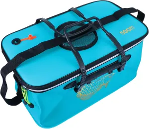 Storage Collapsible Water Bucket Lightweight Eva Fish Box for Camping Color
