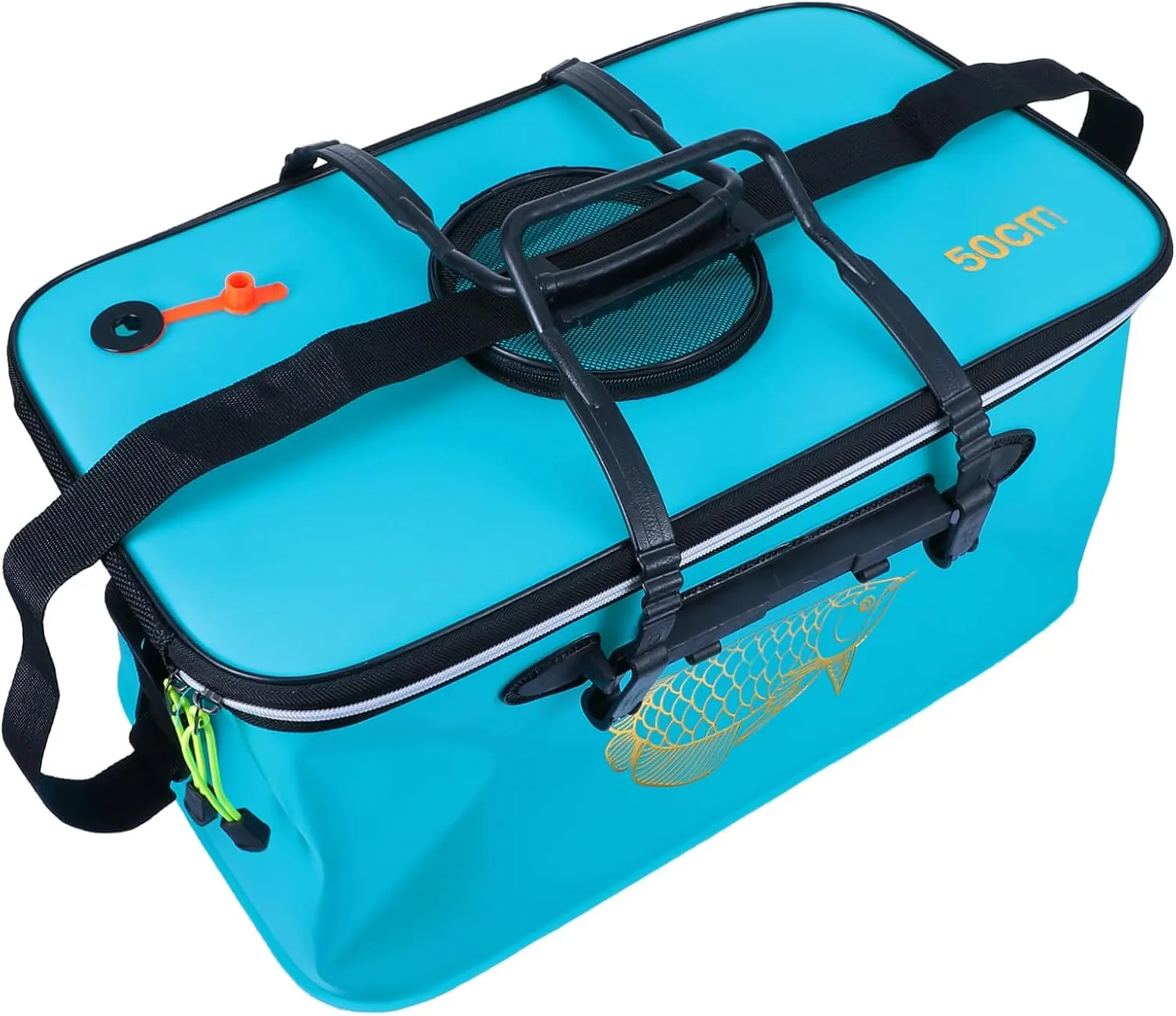 Storage Collapsible Water Bucket Lightweight Eva Fish Box for Camping Color