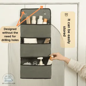 Storage hanging bag behind the door/Multi-layer sundries and underwear storage bag for dormitories/Hanging storage bag for wardrobe