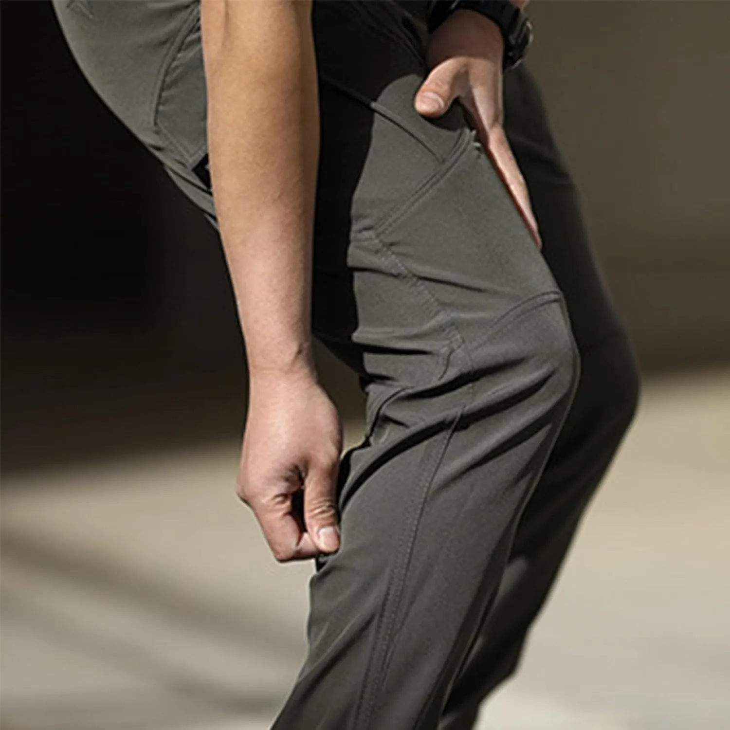 Stretch Tactical Pants for Men Water Resistant Ripstop Cargo Pants Outdoor Lightweight Work