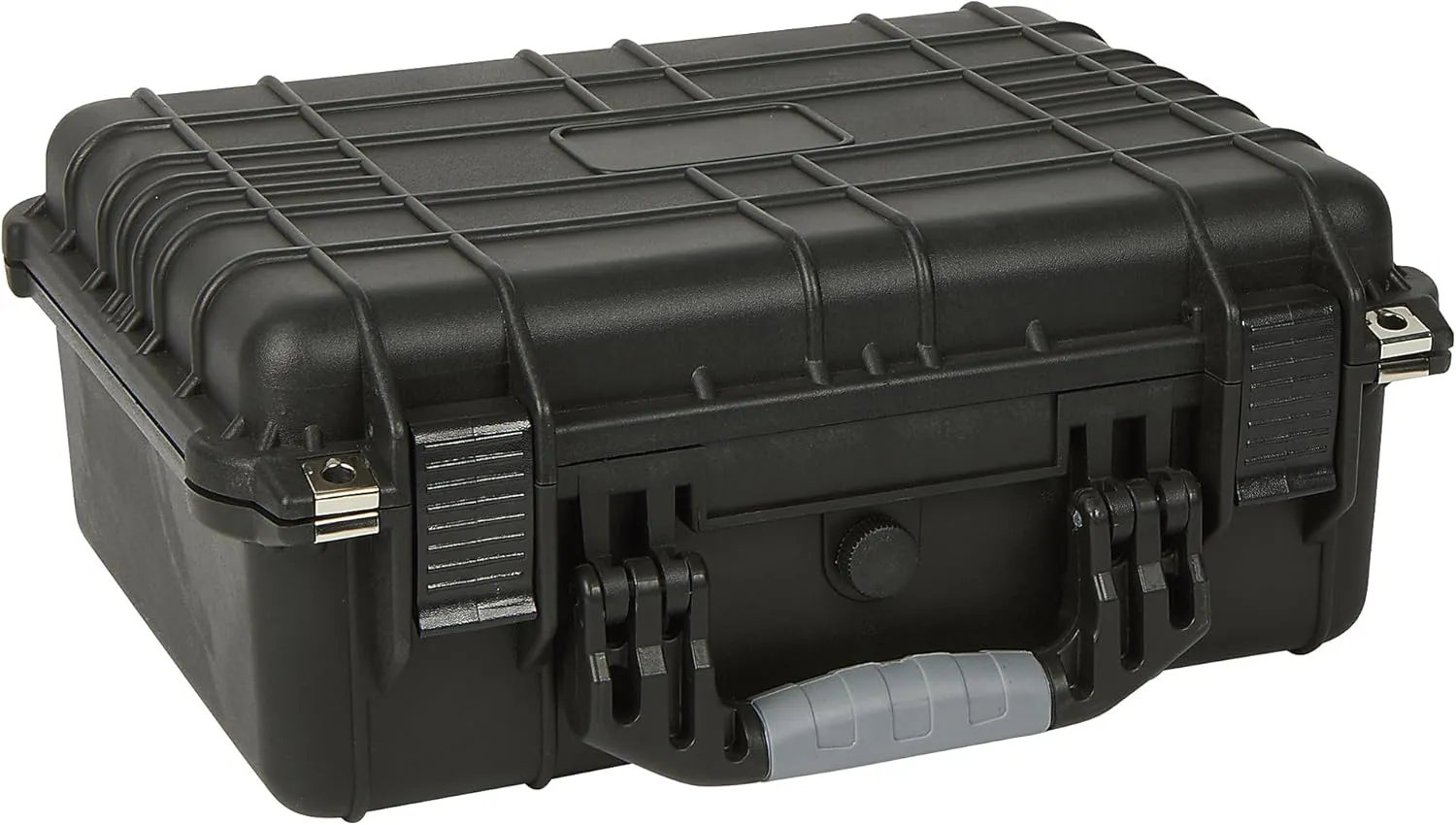 Strongway 16in. Plastic Waterproof Storage Case, Black, Model# MJ-5018_BL