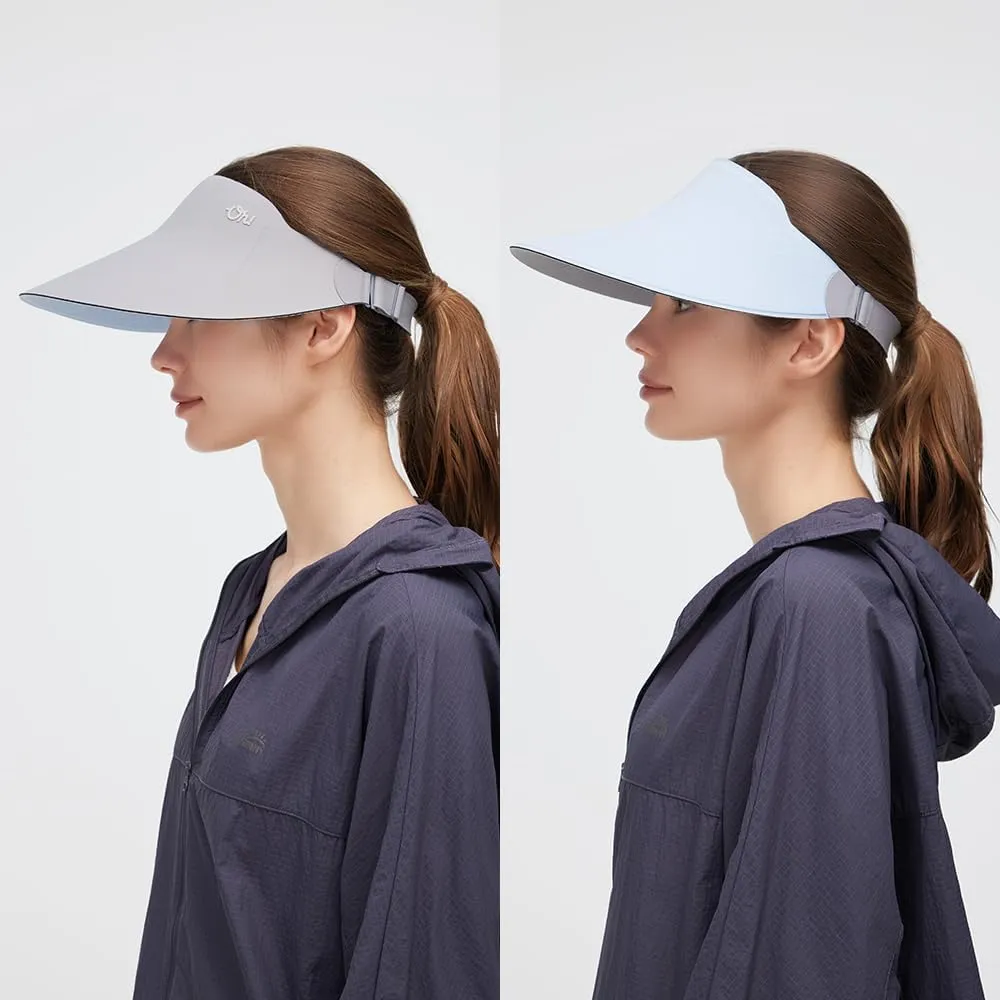 Sun Visors for Women Wide Brim Summer UV Protection Foldable Sun Hat UPF 50  Beach Cap SNH5M133T