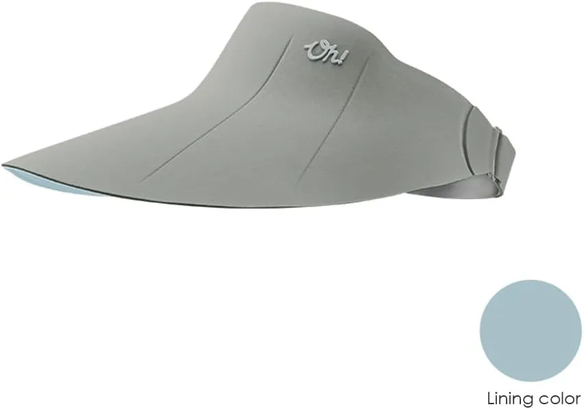 Sun Visors for Women Wide Brim Summer UV Protection Foldable Sun Hat UPF 50  Beach Cap SNH5M133T