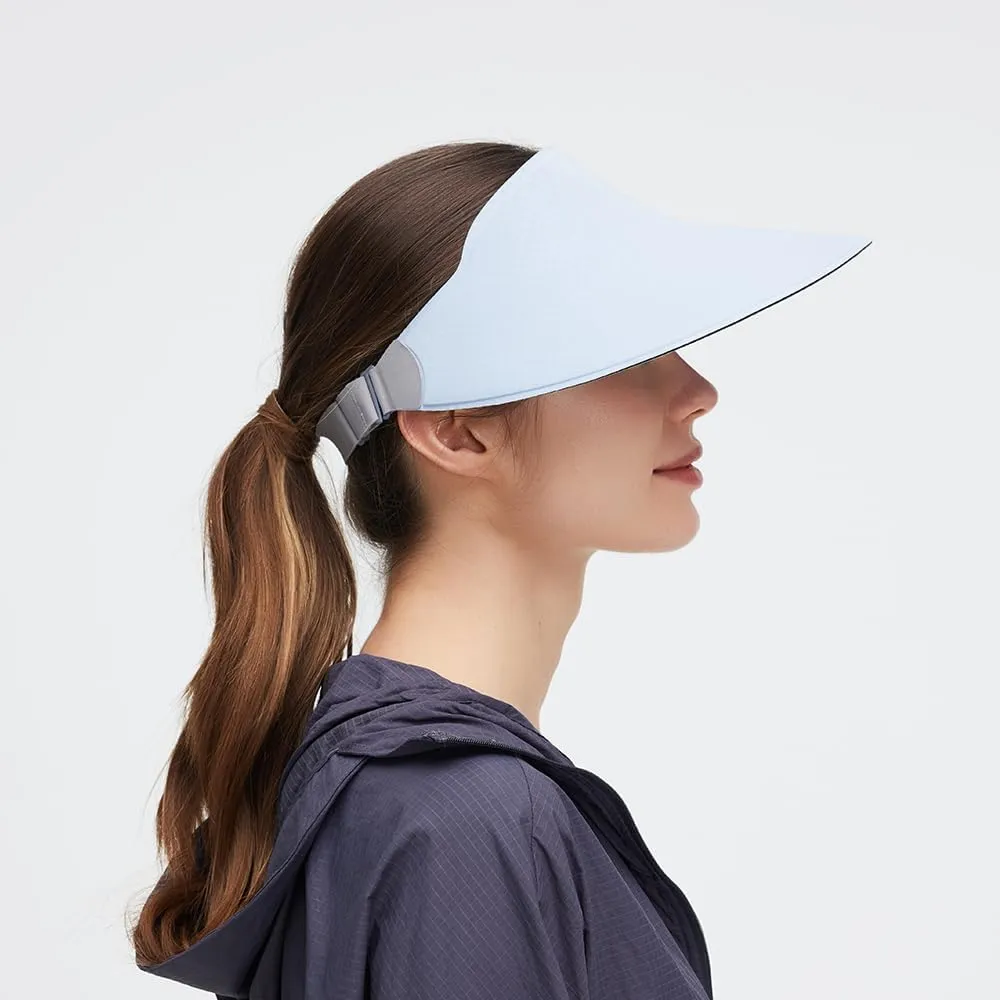 Sun Visors for Women Wide Brim Summer UV Protection Foldable Sun Hat UPF 50  Beach Cap SNH5M133T