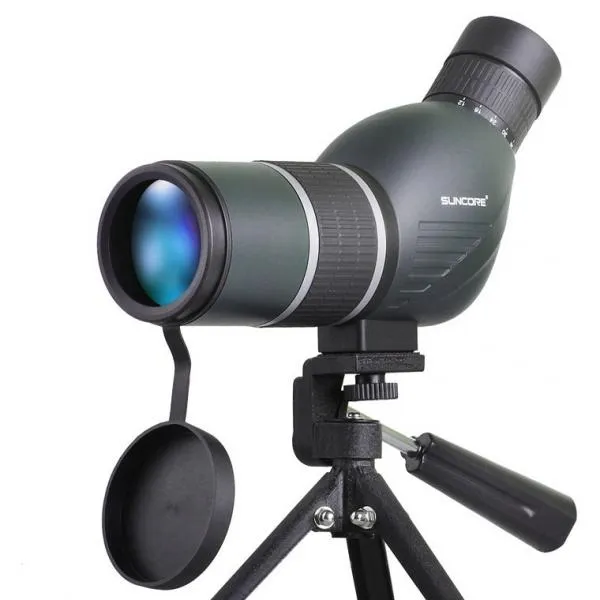 SUNCORE IPRee 12-36X50A Monocular Bird Watching Telescope HD Optic Zoom Lens View Eyepiece Black