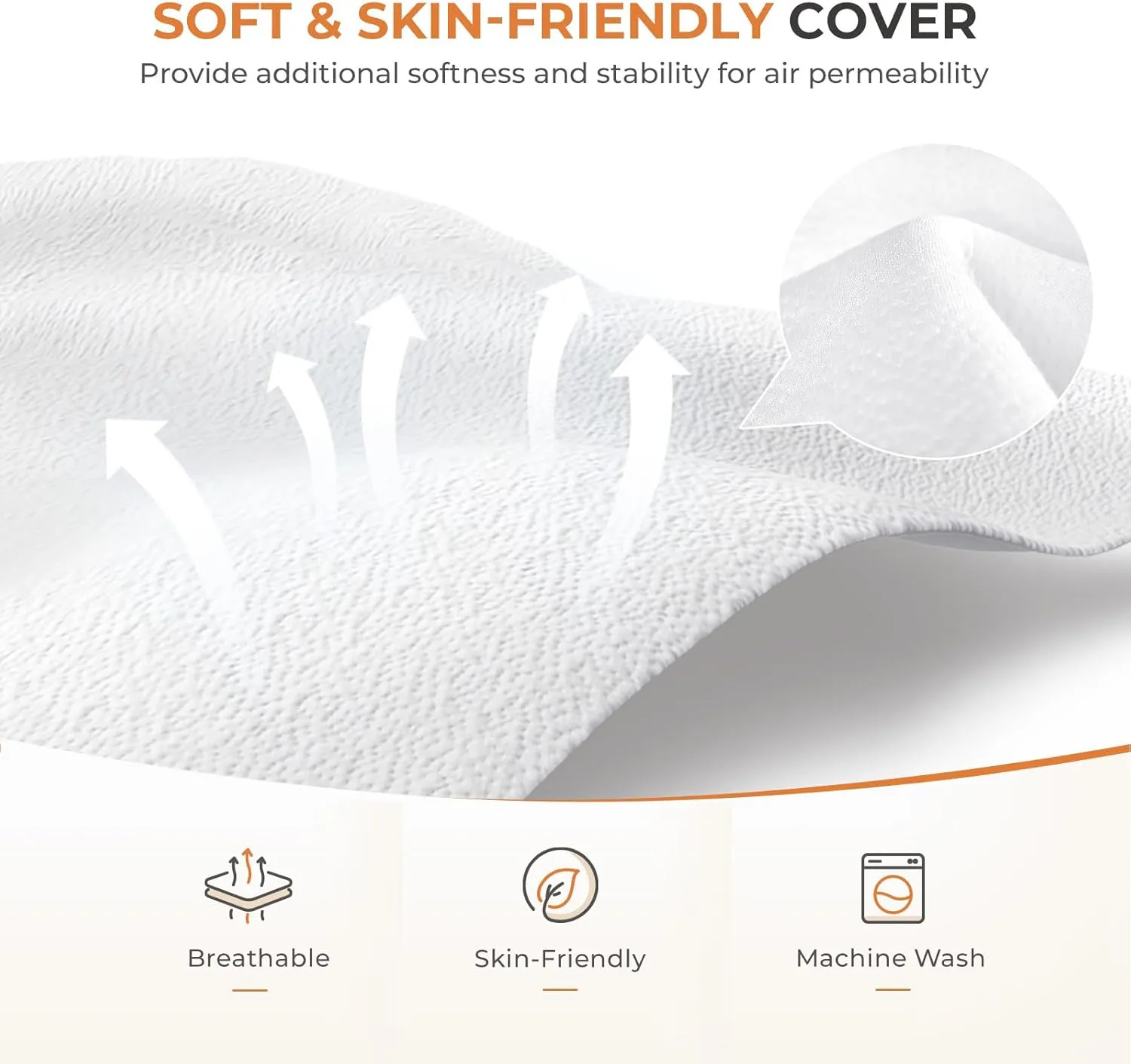 Sweetnight Tri Folding Mattress - 4-inch Foldable Mattress with a Collapsible and Washable Cover | Medium-Firm with Non-Slip Design | Suitable for RV Travel, Camping, Guest
