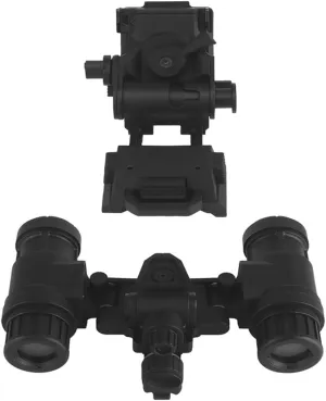 Tactical Airsoft Hunting Dummy AN/PVS31 Night Vision Goggles with Helmet Mount – Non-Functional Binoculars NVG Cosplay Prop