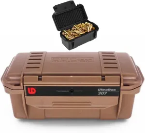 Tactical Bullet Storage Box Field Shockproof Ammo Box E.DC Outdoor Hunting Sealed Container with Cushioning Pad for Hunting
