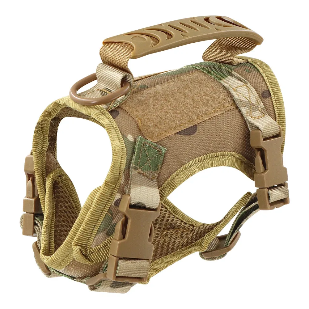 Tactical Puppy Harness Leash For Small Dogs Cats