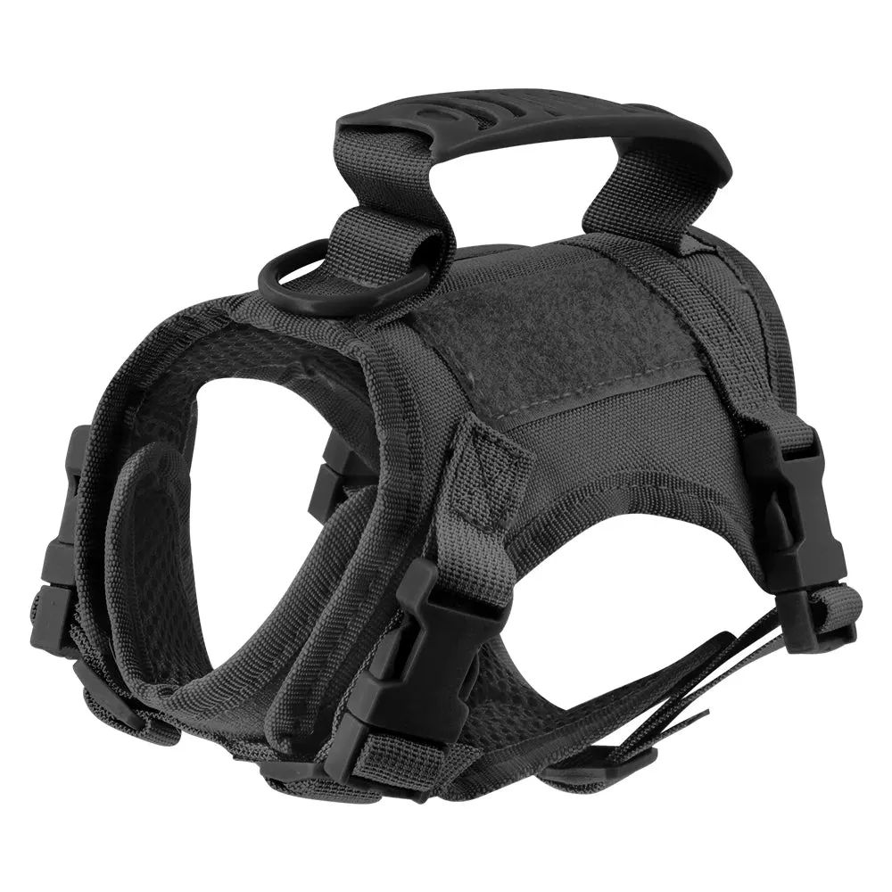 Tactical Puppy Harness Leash For Small Dogs Cats