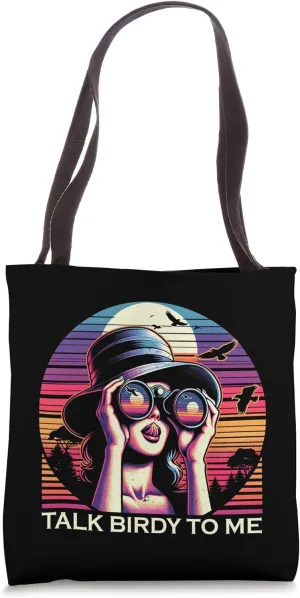 Talk Birdy To Me Tote Bag