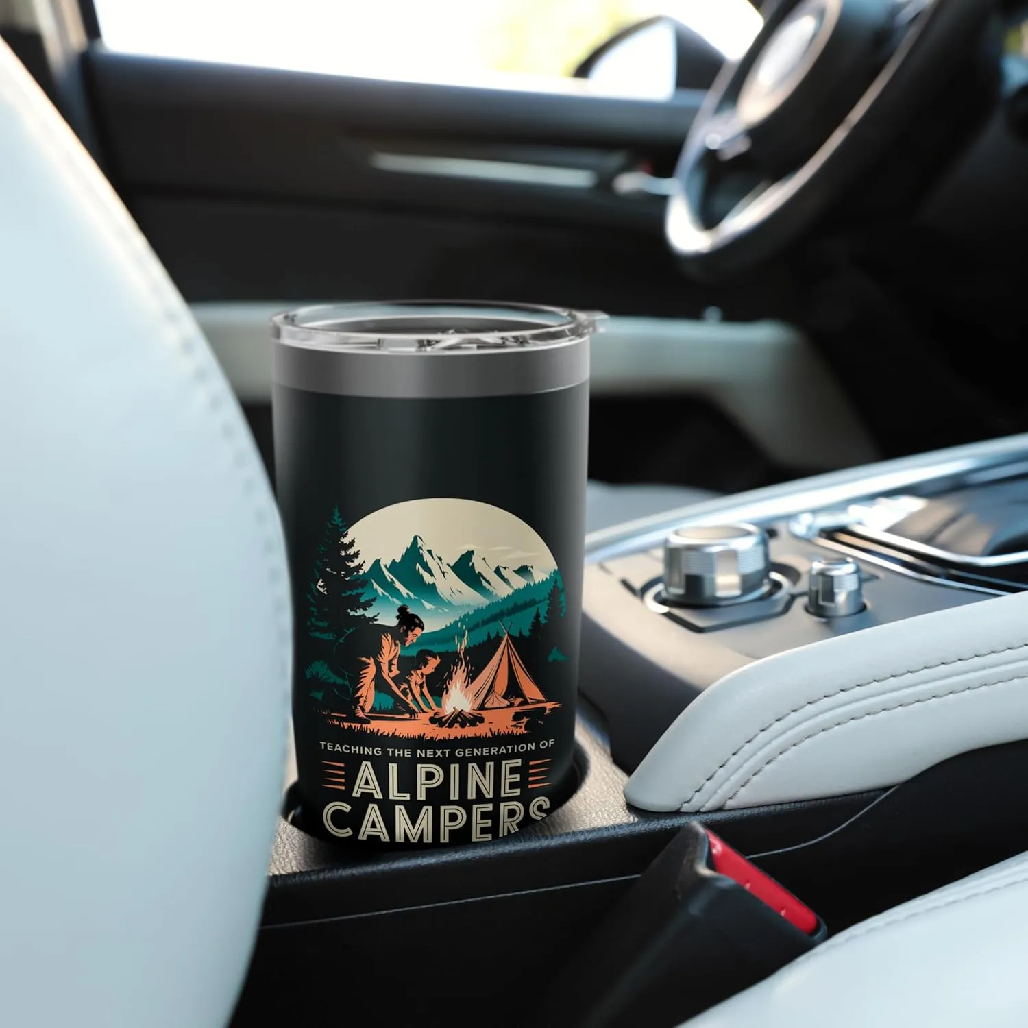 Teaching the Next Generation of Alpine Camper Alpine Camping Stainless Steel Insulated Tumbler