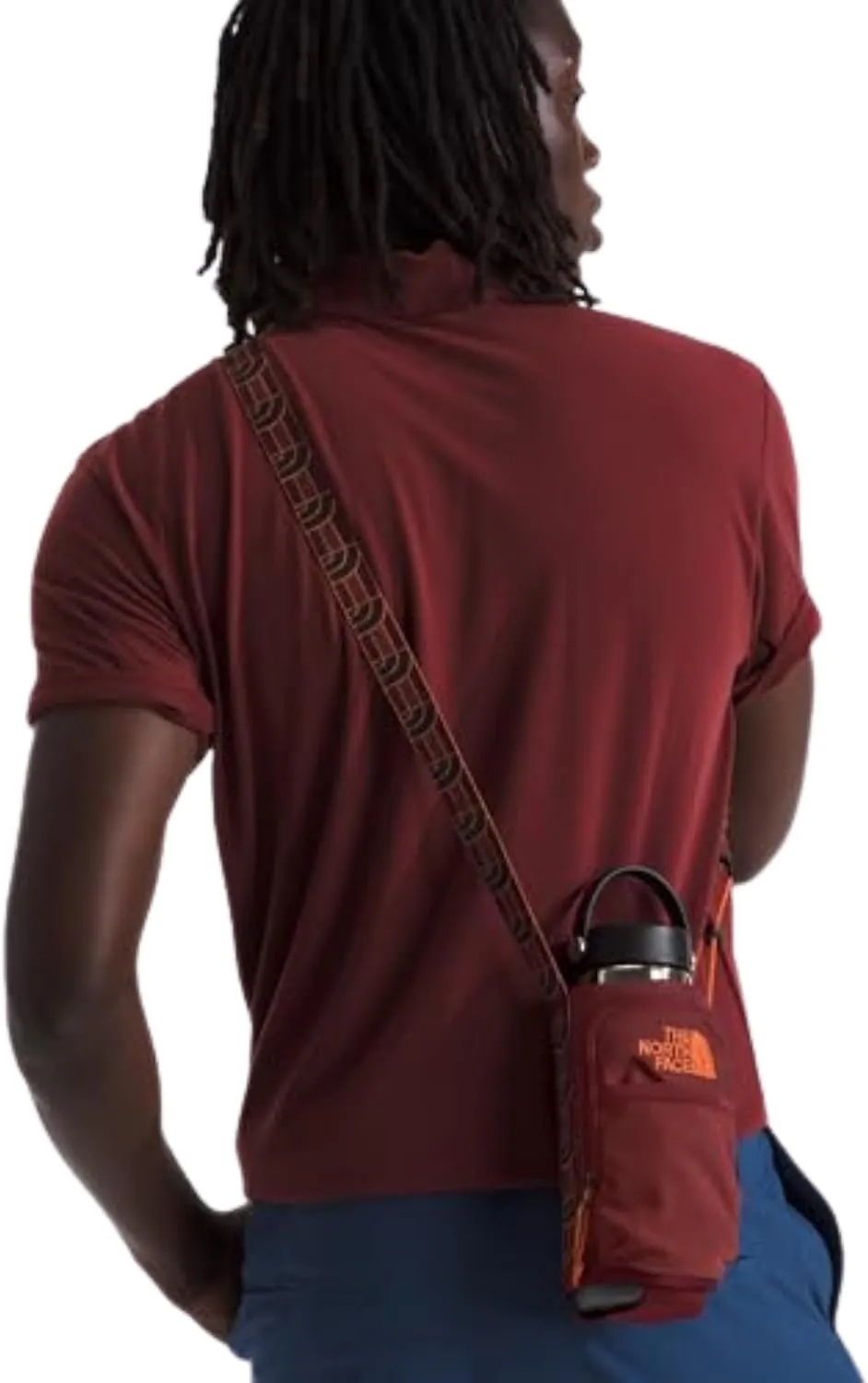 THE NORTH FACE Borealis Water Bottle Holder - PFAS Free, Sumac/Iron Bronze One Size, One Size