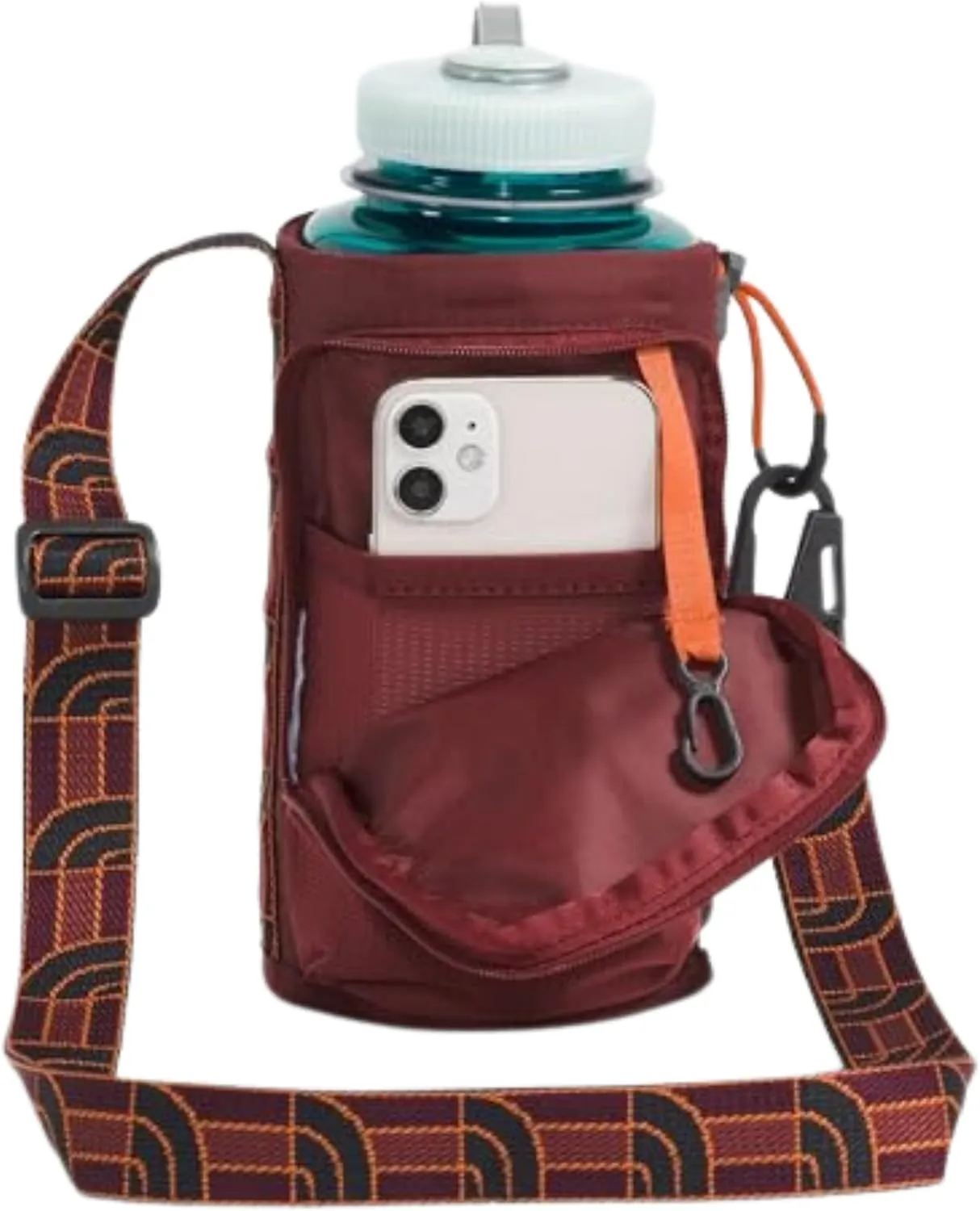 THE NORTH FACE Borealis Water Bottle Holder - PFAS Free, Sumac/Iron Bronze One Size, One Size