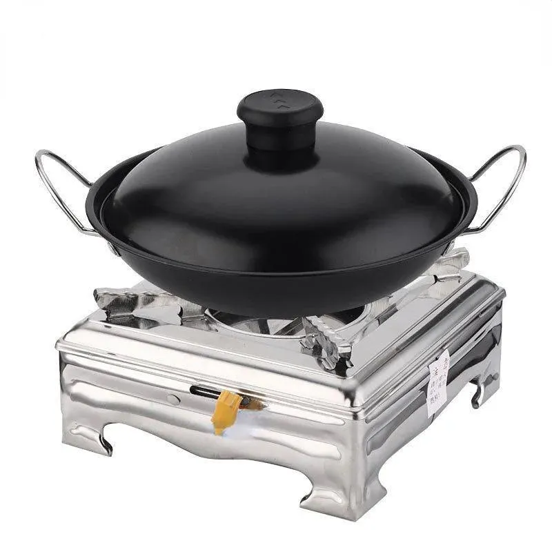 Thickened Stainless Steel Portable Stove for Dormitory
