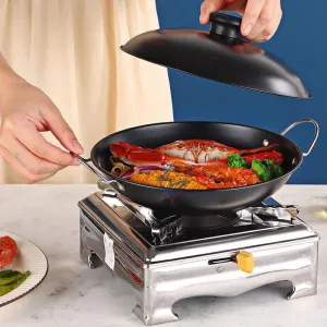 Thickened Stainless Steel Portable Stove for Dormitory