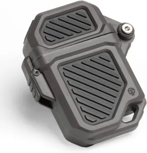 Thyrm PyroVault 2.0 Lighter Armor Compatible with Zippo Inserts, for Protection, Less Evaporation, and Retention, Made in The USA (Urban (Dark Urban Grey   Black))