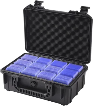 Toploader Storage Box, Holds 360  Top Loaders - Premium Top Loader Case for 3" x 4" 35pt Rigid Cards,Top Loaders & Magnetic Card Holders, Sports Card Storage Boxes for Trading Cards