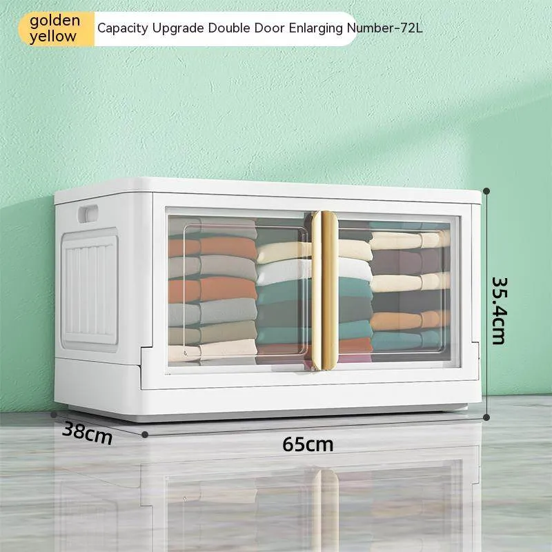 Toy Snack Transparent Folding Storage Box