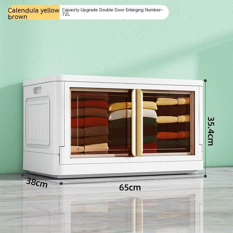 Toy Snack Transparent Folding Storage Box