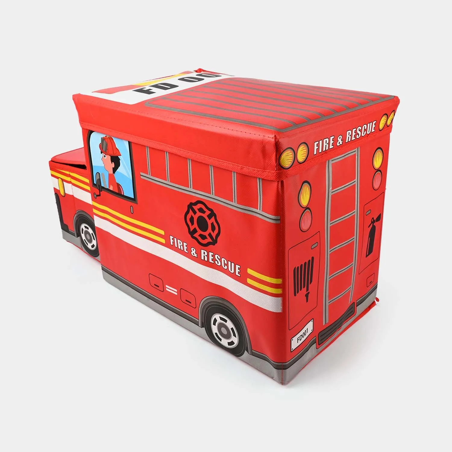 Toy Storage Bus Shape For Kids