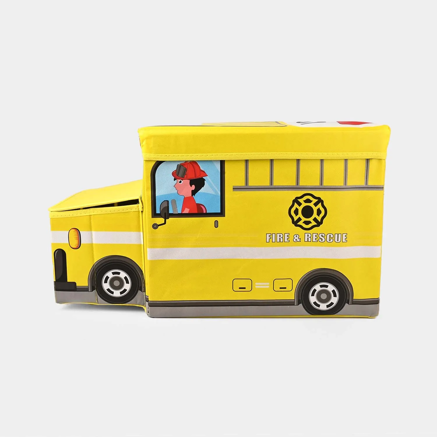 Toy Storage Bus Shape For Kids