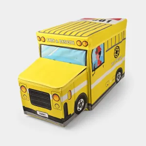 Toy Storage Bus Shape For Kids