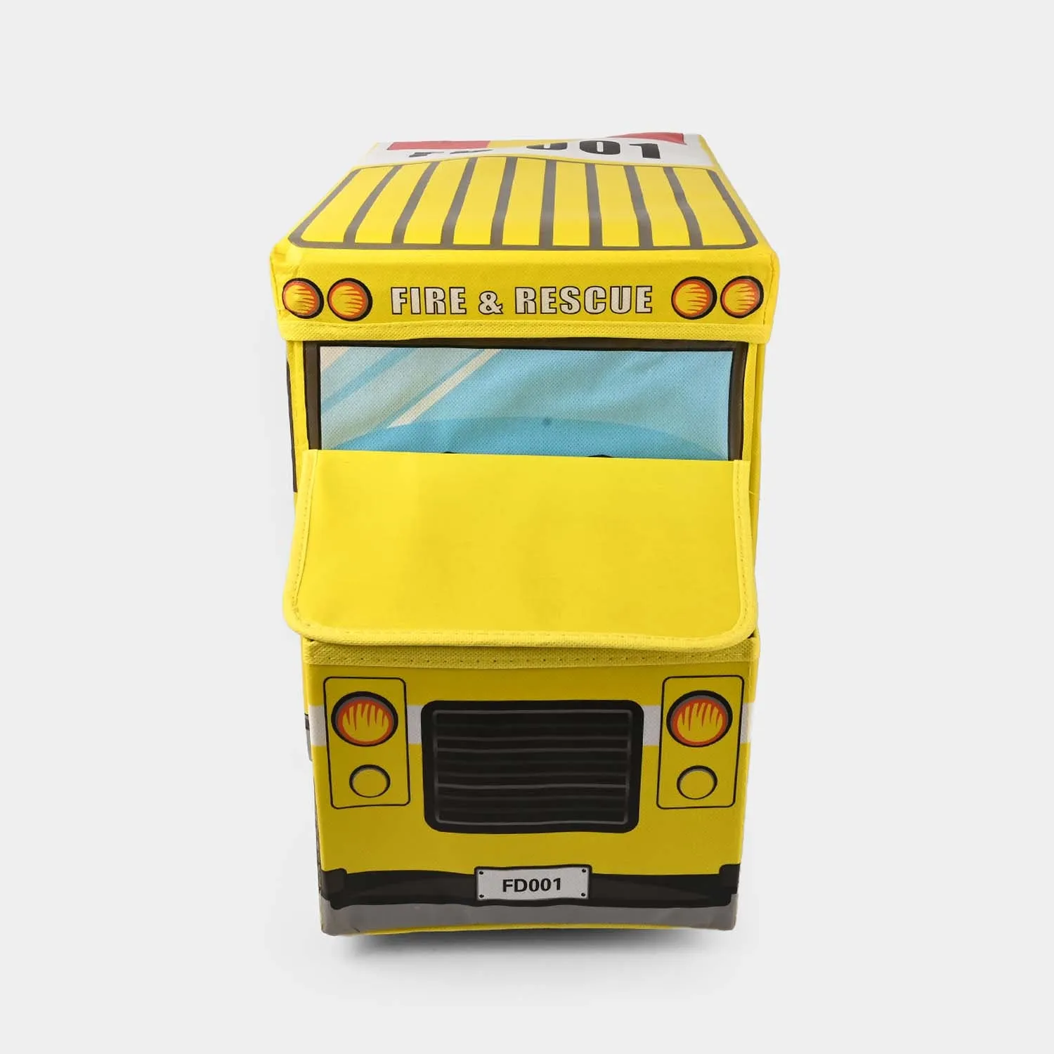 Toy Storage Bus Shape For Kids